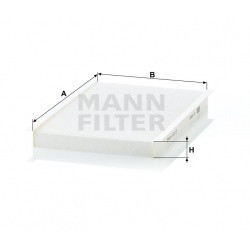 MANN фильтр салонный FIAT ALBEA 1.4 8v (350A1000) 05-